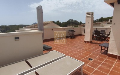 A lovely apartment with spacious terraces.
